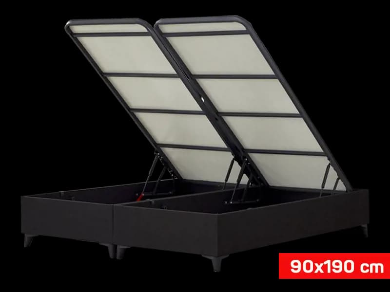 090×190 Anta Baza 1001 Introbase Siyah