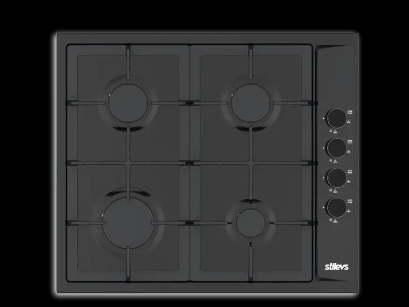 ST-AO-6040SR Black Ankastre Ocak