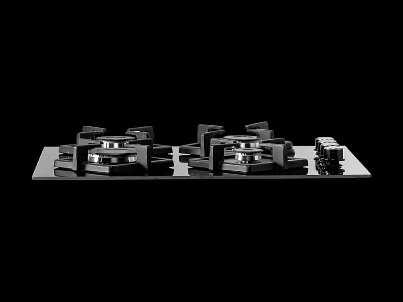 ST-Ao-GLS 640 Black Kristal Cam Ocak